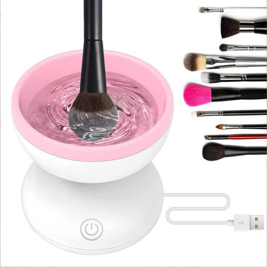 Electric Makeup Brush Cleaner – Portable USB Brush Cleaning Machine