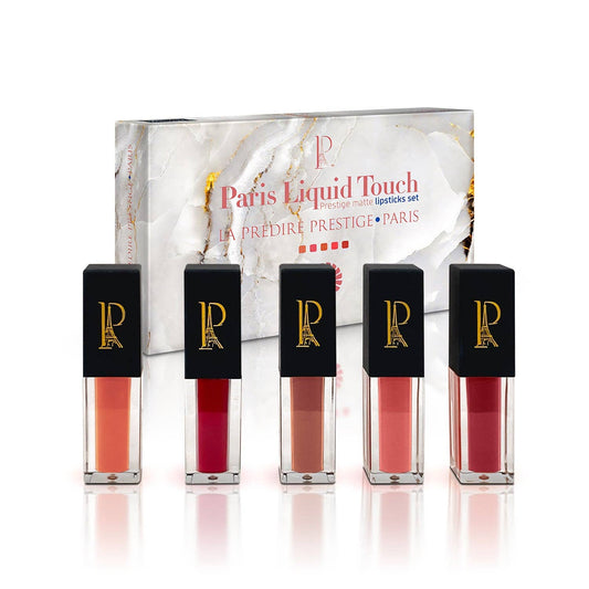 Paris Liquid Matte Lipstick Set – 5 Shades