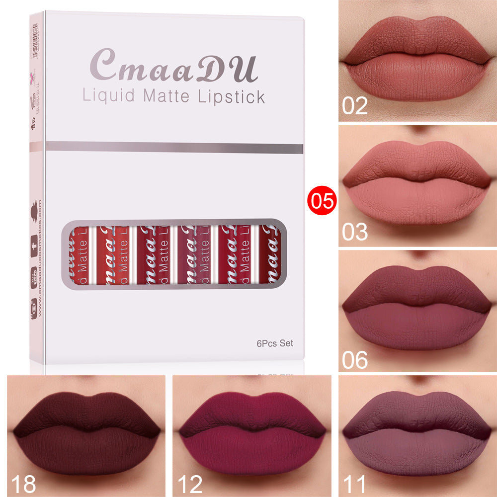 Lipstick box packaging front view